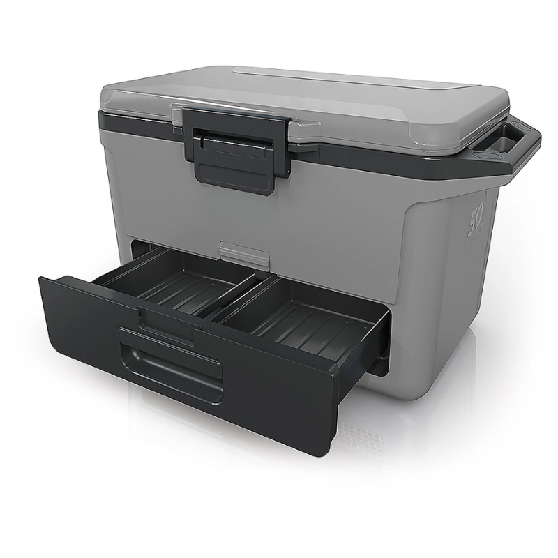 50qt Hard Cooler with Dry Zone